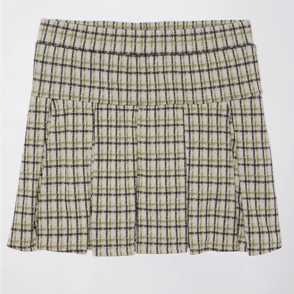 AE Pleat It Knit Plaid Skort(NWOT) - Picture 6 of 11